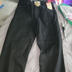 Black Denim Jeans